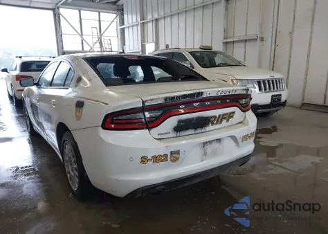 2018 Dodge Charger Police Awd из США, поврежденный, VIN 2C3CDXKT4JH198374